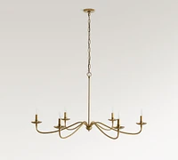 Lucca Iron Chandelier (38"-50")