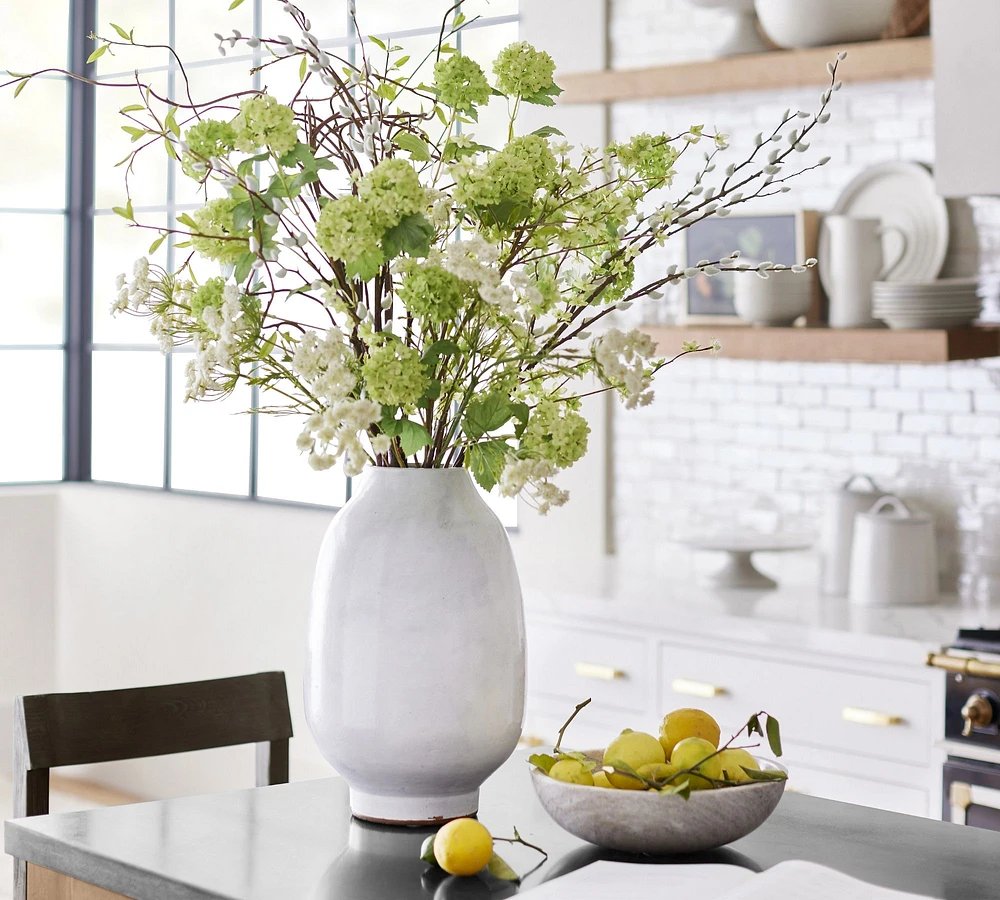 Faux Elevated Mixed Hydrangea Bundle