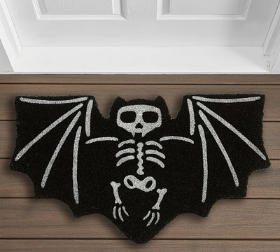 Skeleton Bat Shaped Doormat