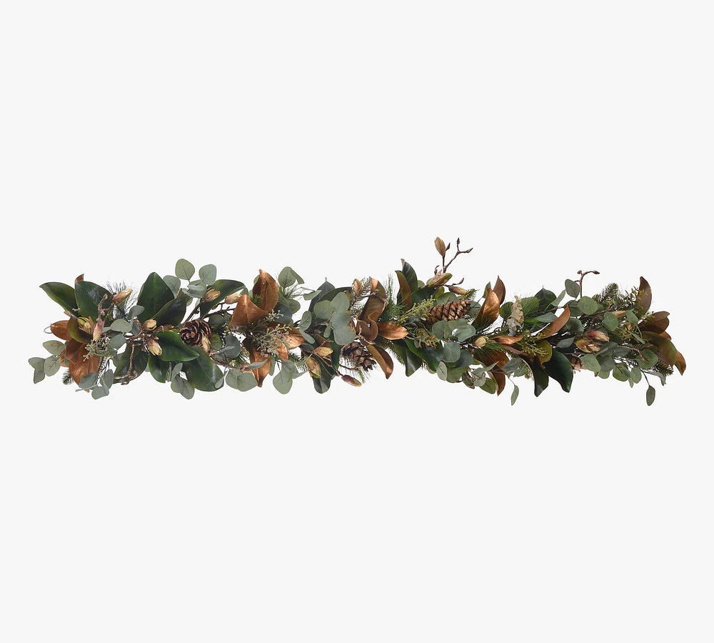 Faux Golden Mix Garland 5'