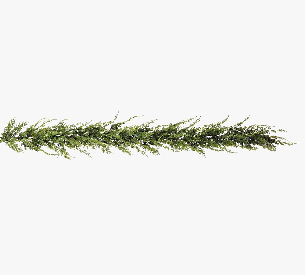 Faux Cypress Garland - Set of 2