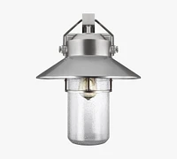 Halpern Outdoor Metal & Glass Sconce (11''-16")