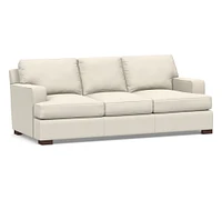 Townsend Square Arm Leather Sofa Collection (78"–101")