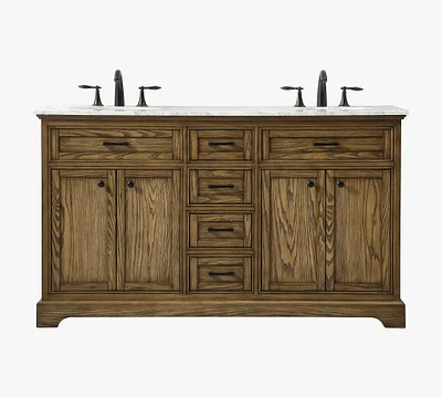 Warner 60" Double Sink Vanity