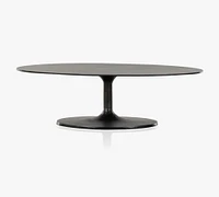 Collier Metal Oval Coffee Table (55")