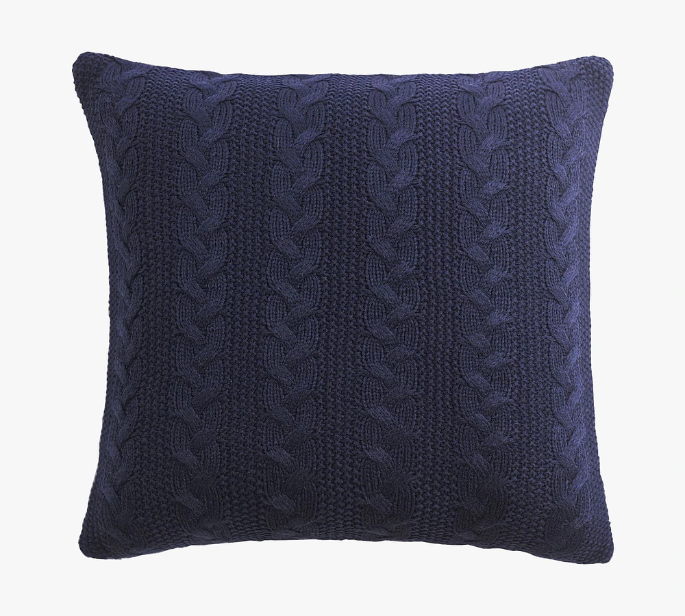 Evette Cable Knit Pillow