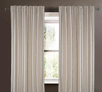 Nandi Linen Striped Curtain