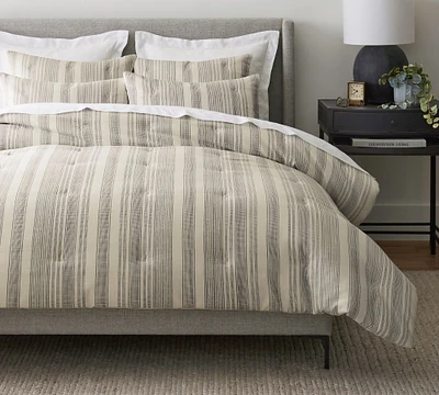 Open Box: Hawthorn Striped Cotton Comforter