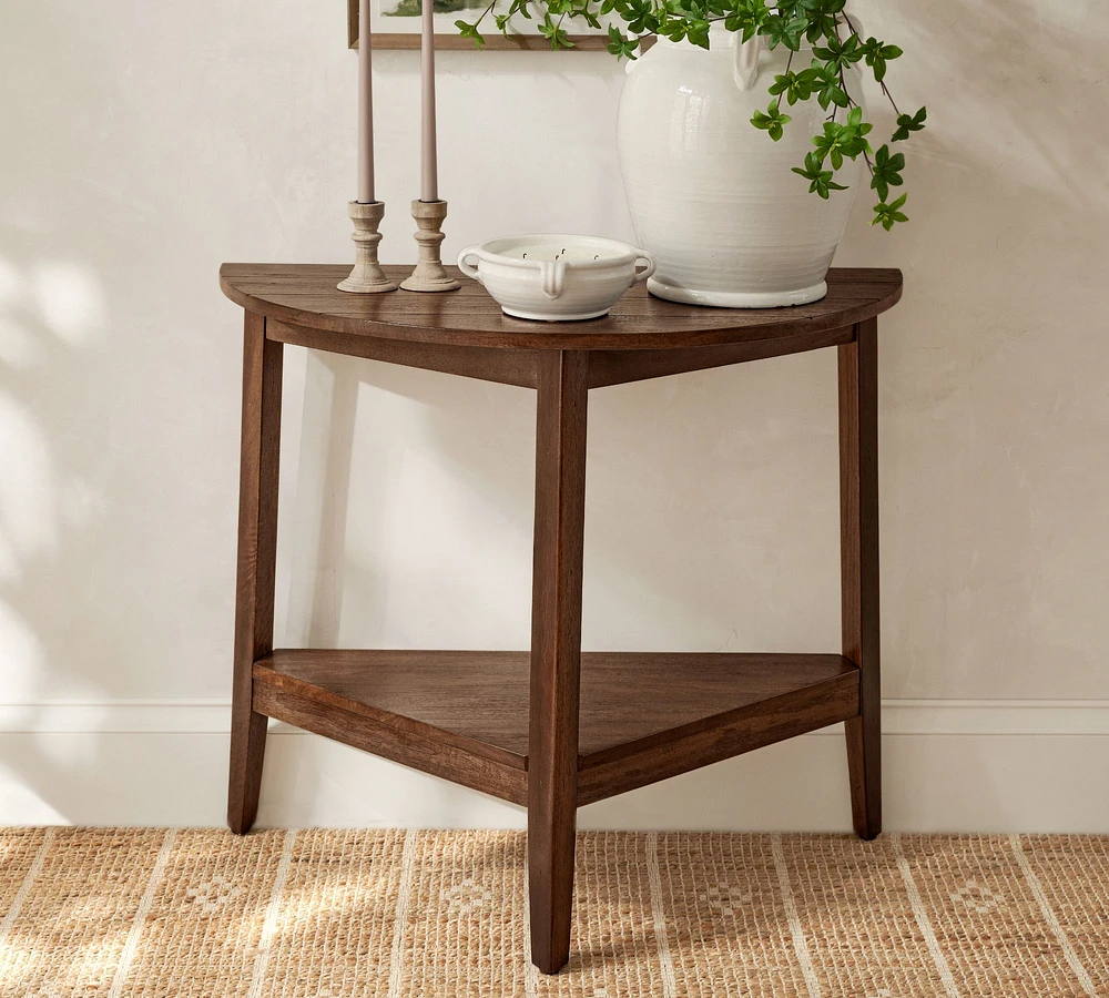 Lincoln Demilune Console Table (36")