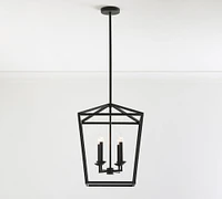 Remington Iron Lantern Pendant (24"-31")