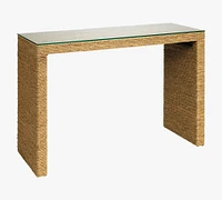 Logan Seagrass Console Table (48")