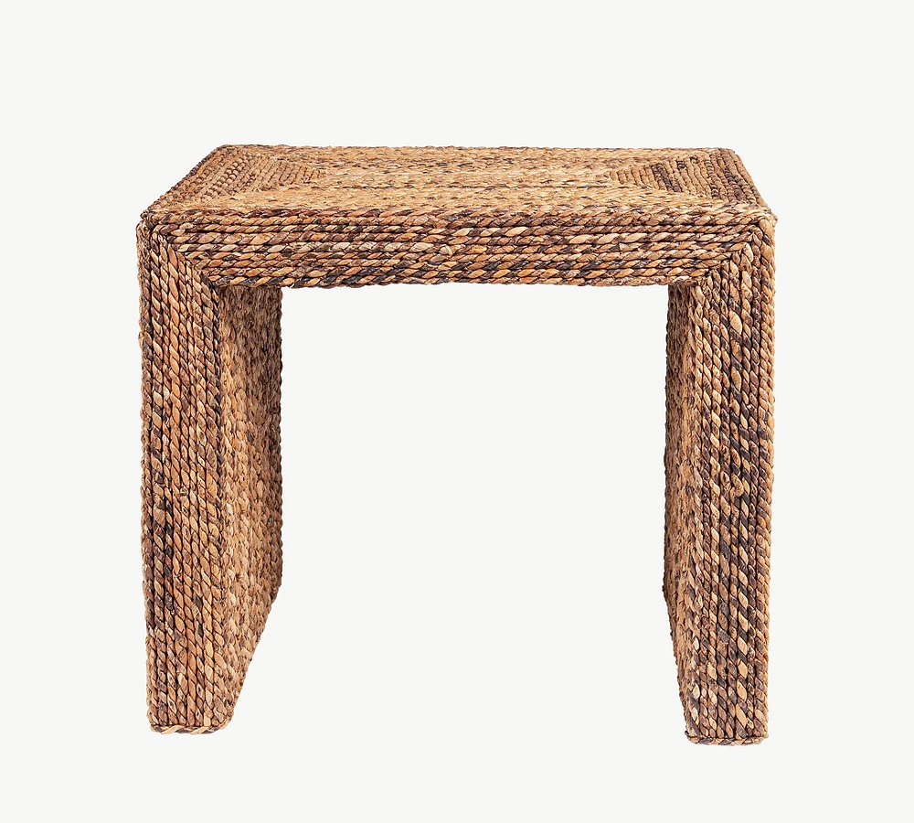 Sarnia Rectangular Seagrass End Table (22")