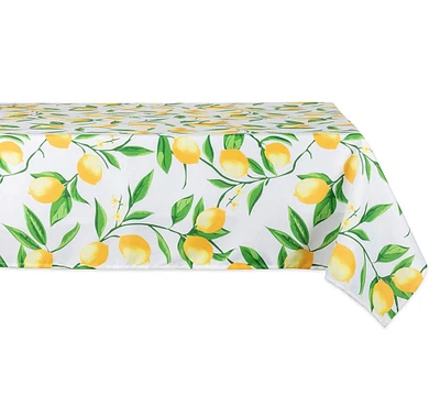 Lemon Outdoor Rectangular Tablecloth