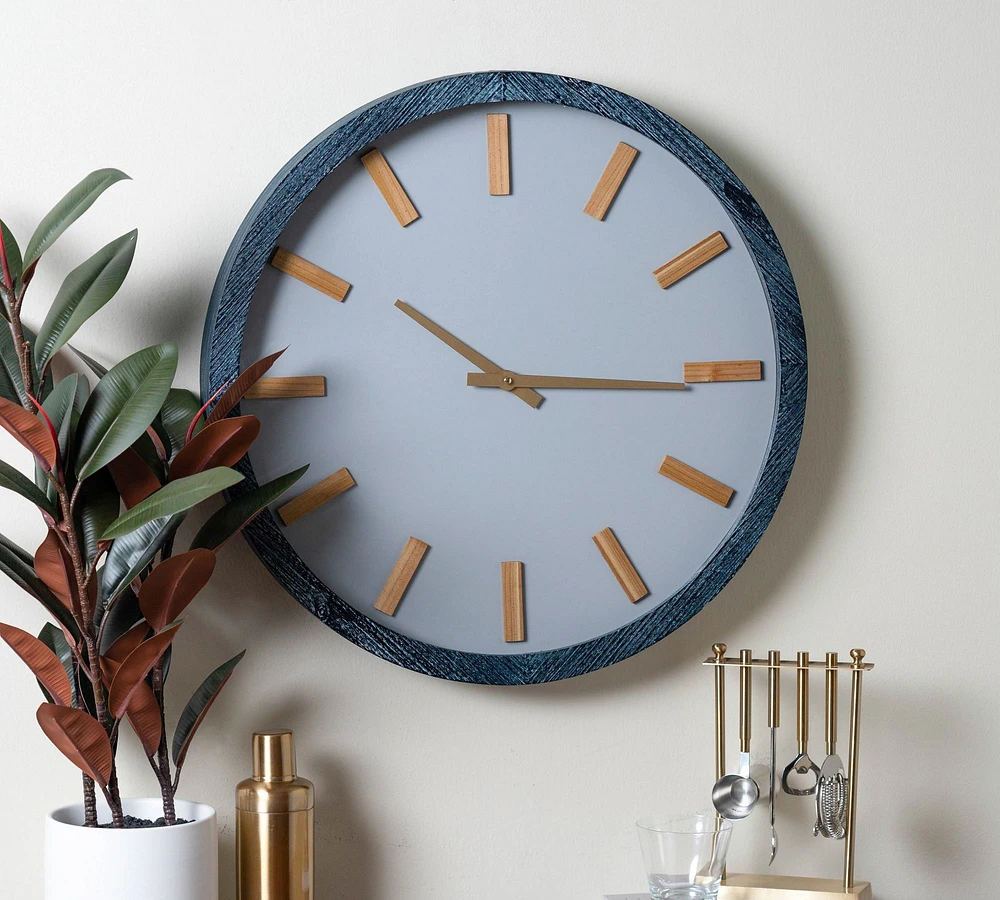 Boris Round Wall Clock- 24"