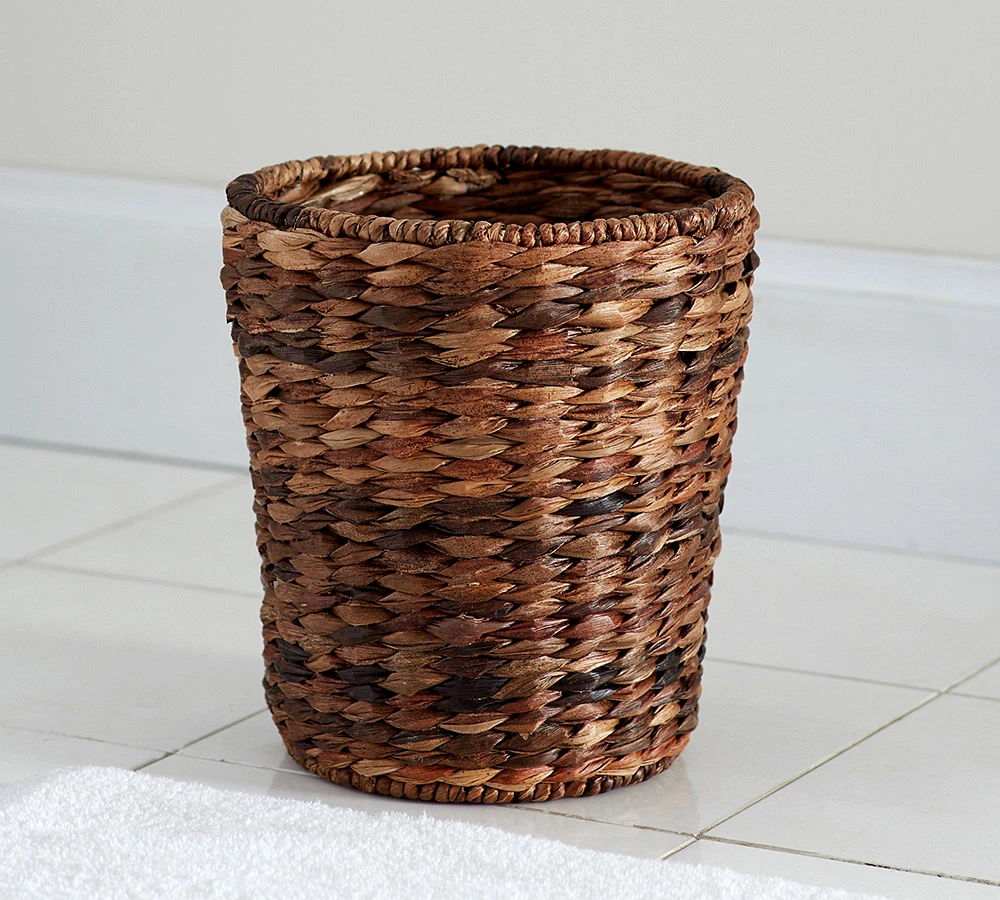 Seagrass Wastebasket - Havana