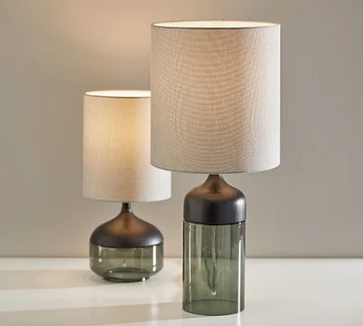 Stephe Glass Table Lamp (17"- 23")