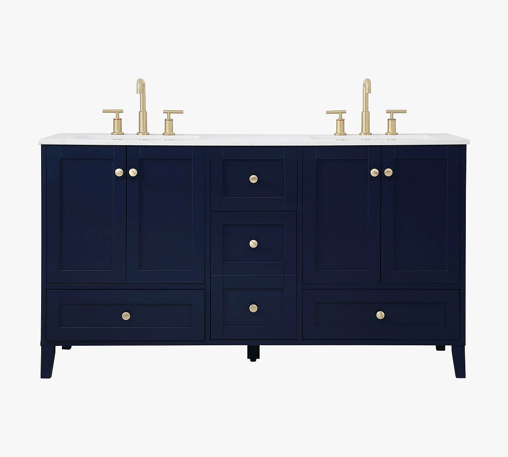 Moro 60" Double Sink Vanity