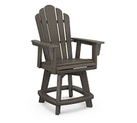 Pottery Barn Adirondack x Polywood Swivel Outdoor Stool