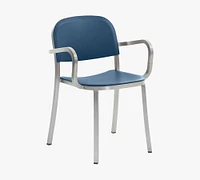 Emeco Metal Stacking Dining Armchair