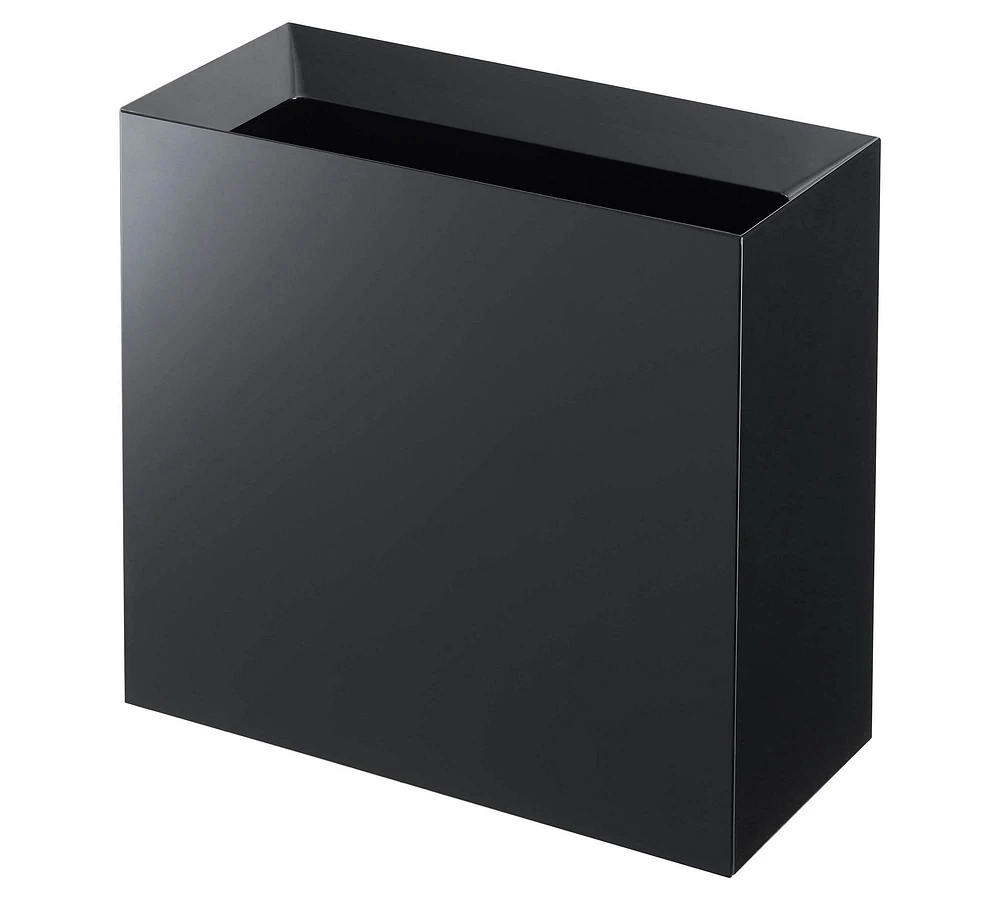 Yamazaki Rectangular Open Top 3.9 Gallon Trash Can