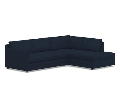 Pacifica Return Bumper Sectional (106")