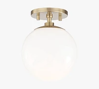 Jorson Glass Globe Flush Mount (7'')