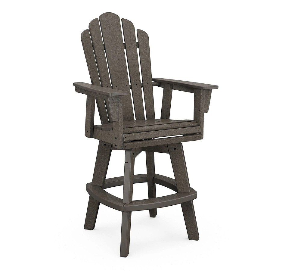 Pottery Barn Adirondack x Polywood Swivel Outdoor Stool