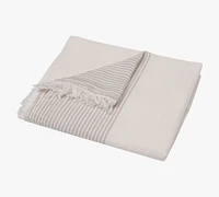 Hanlee Turkish Cotton Striped Throw