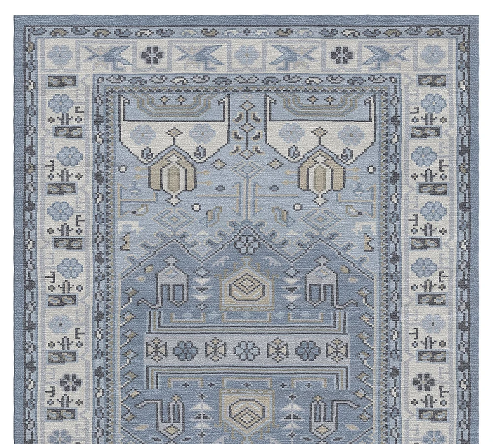 Nicolette Hand Knotted Rug Swatch - Free Returns Within 30 Days