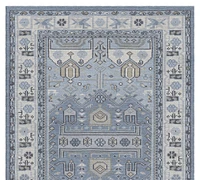 Nicolette Hand Knotted Rug Swatch - Free Returns Within 30 Days