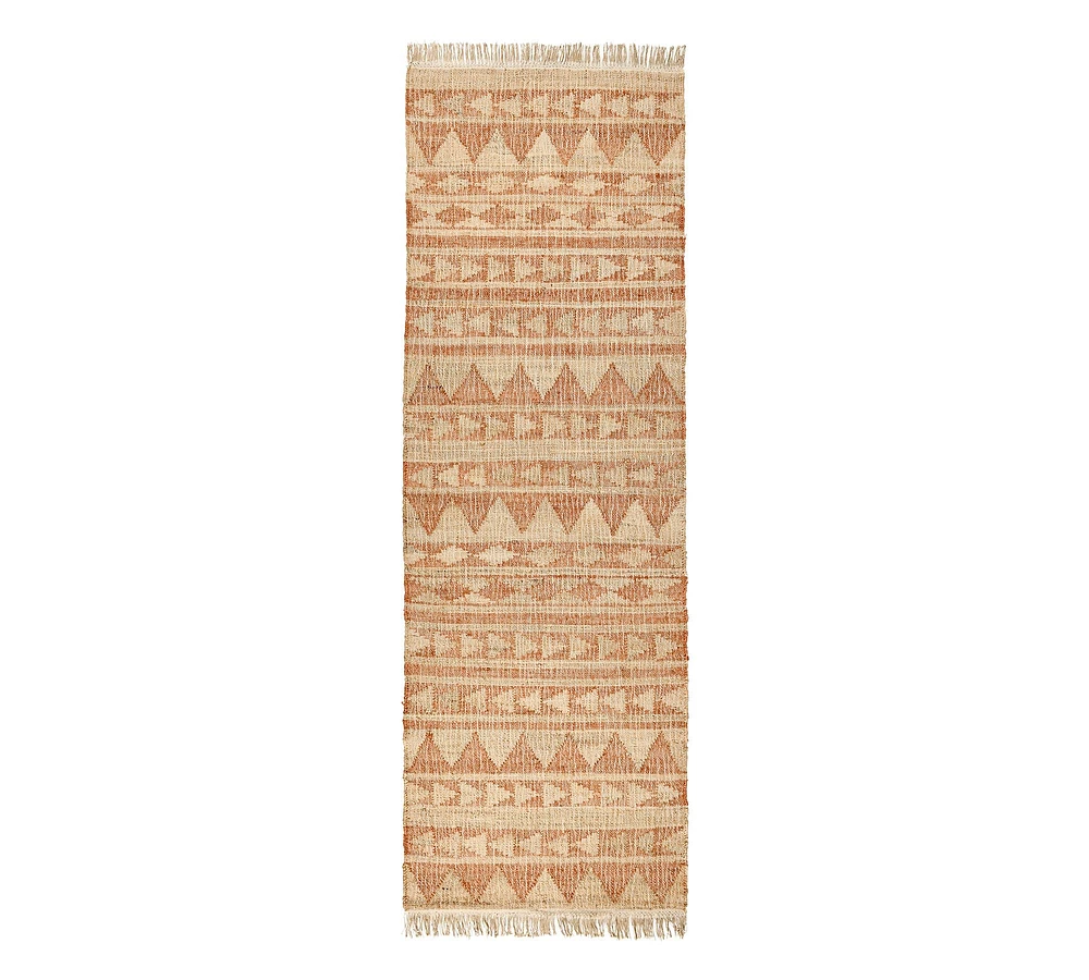 Eliza Handwoven Cotton Jute Rug