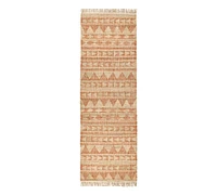 Eliza Handwoven Cotton Jute Rug