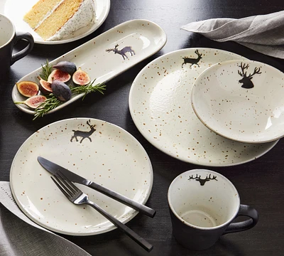 Rustic Reindeer Dinnerware Collection