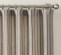 Ticking Stripe Print Curtain