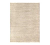 Chunky Ribbed Sweater Wool Rug