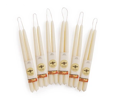 Beeswax Taper Candles