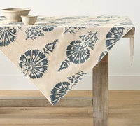 Bloom Embroidered Cotton Table Throw