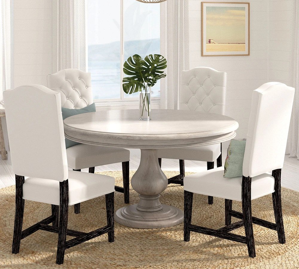 Avenida Round Pedestal Dining Table (54")