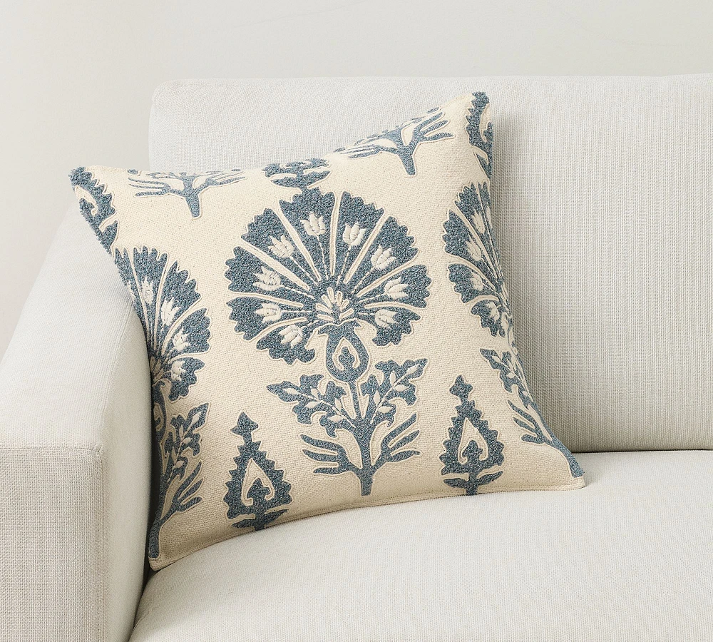 Bloom Embroidered Pillow