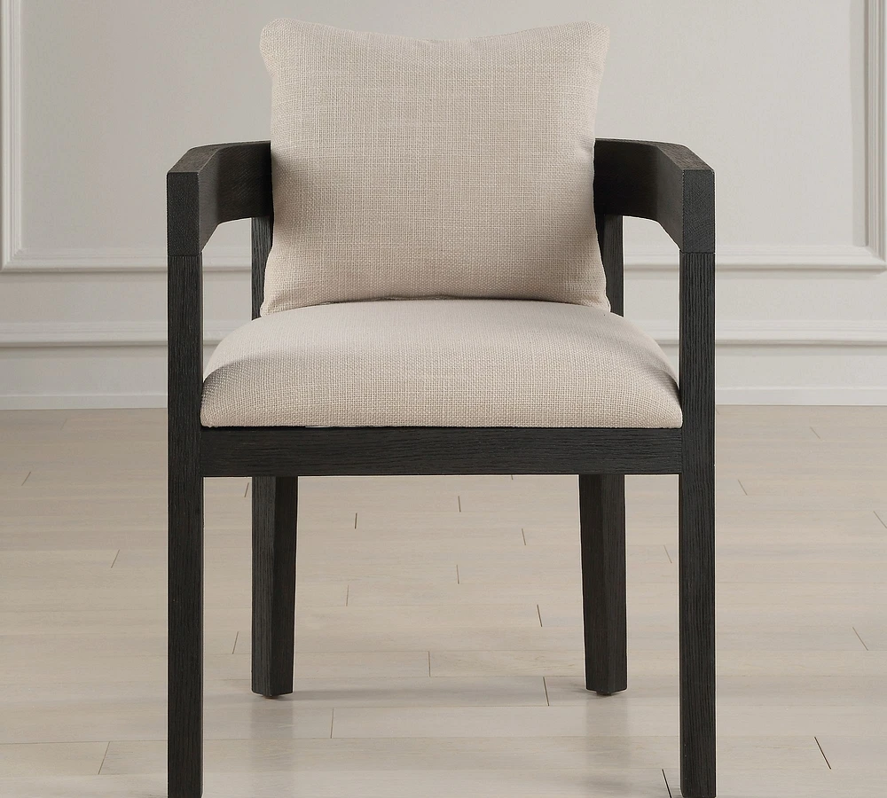 Shaun Upholstered Dining Armchair