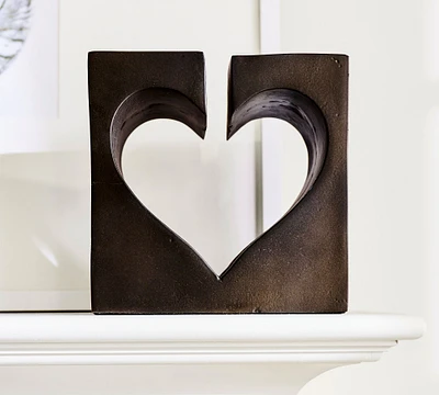 Heart Bookend