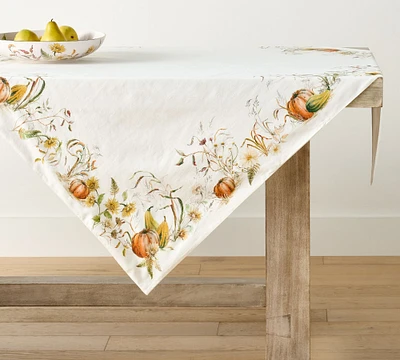 Bedford Harvest Cotton/Linen Table Throw