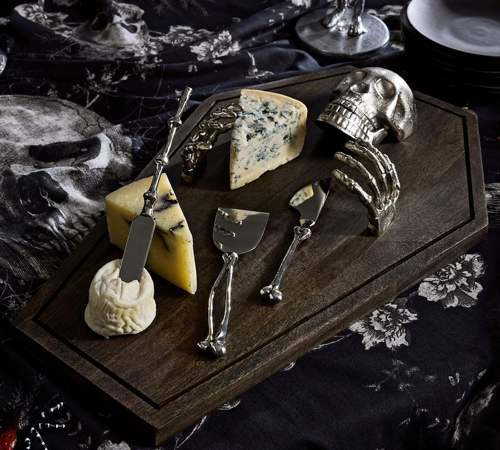 Skeleton Cheese Knives - Set of 3