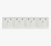 Aubrey Storage Cabinet with Drawers (144")