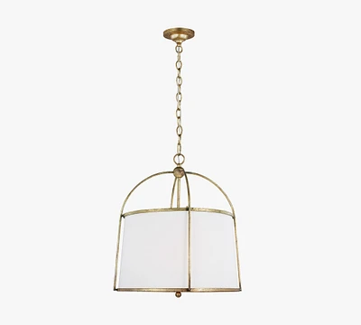 Elaine Round Metal Chandelier (21")