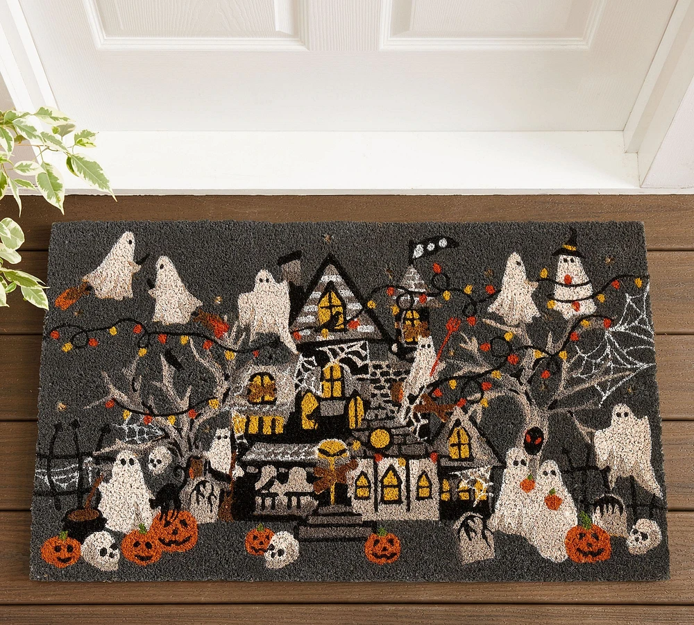 Scary Squad Haunted Mansion Light Up Doormat