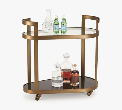 Jade Bar Cart