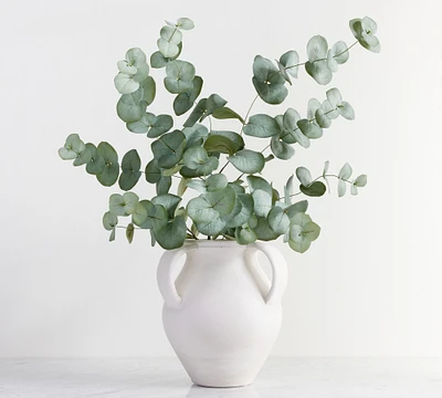 Faux Baby Blue Eucalyptus Branch