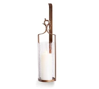 Marika Hammered Glass Sconce