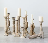 Found Reclaimed Candleholders - Set of 6